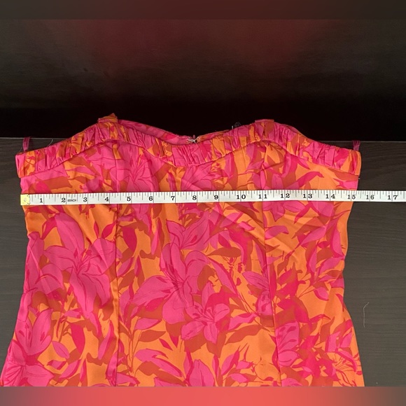 New York & Company - Tropical-Print Sleeveless Midi Dress (NWT) - Picture 9 of 10
